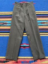 VINTAGE ROYAL CANADIAN ARMY CADET BATTLEDRESS TROUSERS 1957 WOOL 30x30 picture