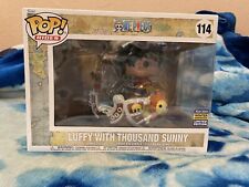 Funko Pop Luffy With Thousand Sunny Shared Exclusive #114 (Flags Are Mint) picture