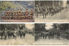 INDIA INDIAN ARMY IN EUROPE MILITARY, 30 Vintage Postcards Pre-1940 (L7200) picture