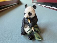 SCHLEICH Animal Figure GIANT PANDA Eating Bamboo 14664 RETIRED Wildlife Toy picture