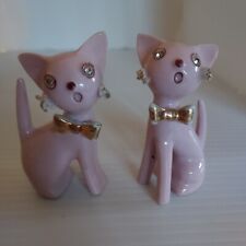 Vintage Kitschy Cats Wailing Meowing Spaghetti Gilded picture