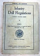 Vintage 1917 Infantry Drill Regulations US Army 1911 Small HC picture