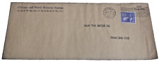 1954 C&NW CHICAGO & NORTH WESTERN RAILWAY USED COMPANY ENVELOPE picture