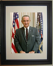 President Lyndon Johnson Framed Photo Picture picture