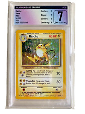 Raichu 14/102 PGS 7 Base Set Unlimited 1999 Pokemon Game NM Holo Card WOTC picture
