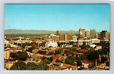 Denver CO-Colorado, Aerial Of Downtown, Antique, Vintage Postcard picture
