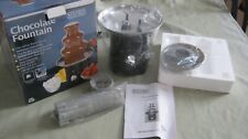 Kitchen Elite Pro Chocolate Fountain, Cascading Waterfall, New in Box picture