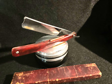 Vtg.straight razor11/16 Carrol cuttlery co.Chicago US. picture