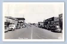 RPPC 1940'S. PASCO, WASHINGTON, STREET VIEW. POSTCARD WA17 picture