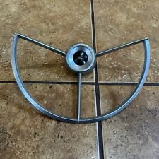 1960s Ford Pickup Truck Steering Wheel Horn Ring Chrome Vintage 1961 - 1966 picture