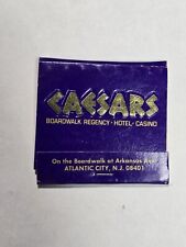 Vintage Unstruck Matchbook - Caesars Casino Atlantic City New Jersey picture