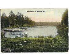 c1910s Machias River Machias Maine ME Postcard picture