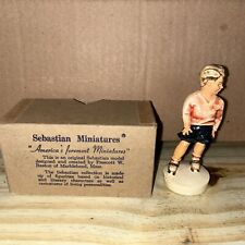 SEBASTIAN MINIATURE SIDEWALK DAYS BOY #6229 WITH BOX picture