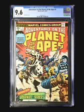 Adventures on the Planet of the Apes #1 Marvel 1975 CGC 9.6 WP New Movie Out picture