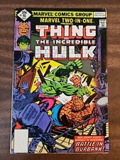 Marvel Two-In-One #46 Marvel Comics 1978 Bronze Age Classic Hulk vs Thing Battle picture