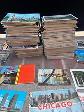 HUGE 1000+ Vintage POSTCARD Lot - Early c1920's to 1970's STANDARD SIZE 3.5X5.5 picture