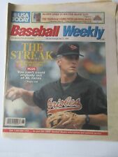CAL RIPKEN THE STREAK USA TODAY BASEBALL WEEKLY NEWSPAPER JULY 1993 ORIOLES picture