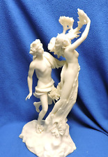 Veronese Design Nude Roman Man Chasing Woman Marble Like Statue 2003 picture