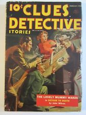 Clues Detective Stories Pulp v.39 #3, Feb 1938  The Lovely Mummy Wakes picture