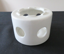 Vintage Hall White China Candle Warmer Great Condition picture