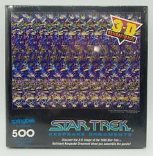 Star Trek Springbok 1994 3D Sensations Hallmark Ornaments 500 pcs Jigsaw Puzzle picture