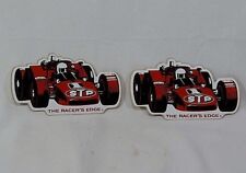 Set of (2) Vintage STP Racing Indy Car, Indy 500 Sticker Set - 1970's - NOS picture