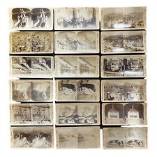 Antique Stereoview Stereoscope Cards Lot Of 18 - Italy, Scenery, Cultural picture