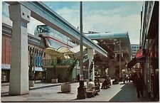 Downtown Monorail Station Westlake Mall Seattle Washington Postcard c1950s picture
