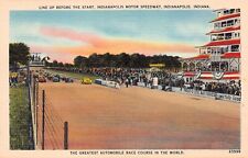 Indianapolis Indy 500 Motor Speedway Car Race 1930 Memorial Day Vtg Postcard D30 picture