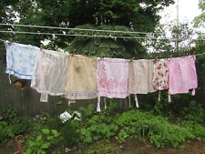 Lot of 7 Vintage Half Aprons Pretty Variety for Hostess Weddings Cottagecore #2 picture