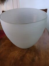Very Rare Donna Karan Crystal Frosted Bowl picture