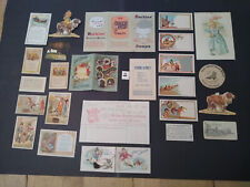 25 Piece Lot, Trade cards, Booklets, Etc. picture