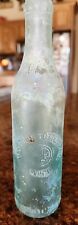 Big Four 4 Bottling Co Soda Bottle Waco Texas c. 1910 Teal Not Clear RARE picture