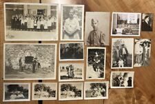 Vintage Antique Black & White Family/Portrait/Class Photo Lot Of 16 picture