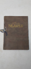 Vintage The Beaver Vol 1. #1 Scott County Kansas Highschool 1921 Book picture