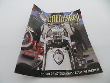 Harley Davidson Enthusiast Magazine Fall 1996 FL Springer / Buell 97 review MORE picture