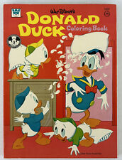 Vintage Disney Donald Duck Coloring Book 1964 Whitman New Unused picture