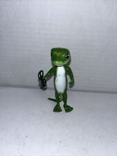 Rare Geico Gecko pvc figurine with Eye Glasses 4 inches tall, picture