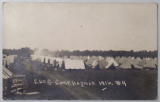 South Dakota National Guard Camp Hagman 1916 Real Photo Postcard RPPC 1068 picture