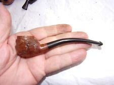 VTG RARE NOS  unsmoked  Patent Hand Carved Imported Briar Italy  Estate Pipe picture