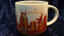 NASHVILLE STARBUCKS MUG ~ 3.5” ~ 2015 ~ YOU ARE HERE~Collection~ VGC ~ picture