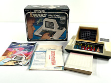 vtg 1977 Star Wars Electronic Battle Command Game COMPLETE w/ Box ins NO WORKING picture