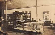 1900s RPPC Artz Drugstore Augusta Illinois ILL Real Photo postcard Pharmacy shop picture