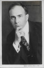 Franz Meinau, German Actor RPPC Real Photo unused vintage divided back picture