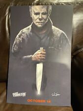 Halloween Ends NYCC 2022 Bob Gleason Movie 11” x 17” poster Limited Edition picture