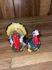 Vintage Tom And Hen Turkey Salt And Pepper Shakers Made In Japan picture
