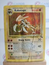 Pokémon TCG Kabutops Fossil 9/62 Holo Rare (21) picture