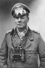 Erwin Rommel Military Uniform PHOTO Binoculars World War II German DESERT FOX picture