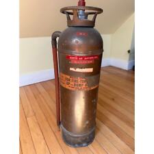 Antique Copper Fire Extinguisher | Boston Gas Northern Division, Lynn picture