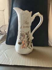 ROYAL CROWN ARNART 1983 GOLD GILDED  50TH ANNIVERSARY Pitcher picture